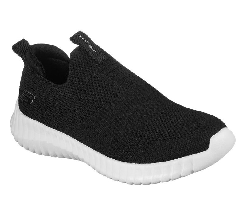 Skechers Elite Flex - Wasick - Boys Slip On Shoes Black [AU-NQ8379]